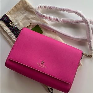 NWT Kate Spade crossbody. Fuchsia.